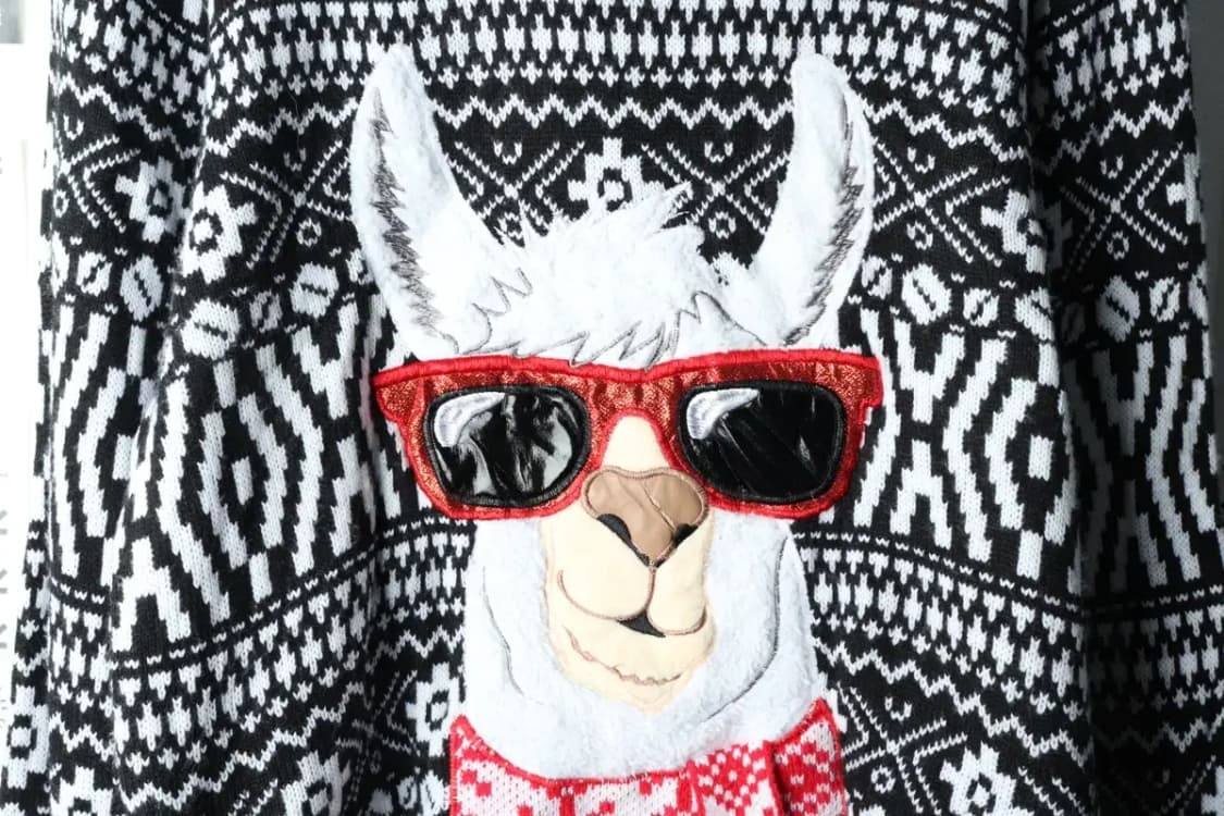 (L-XL) 브랜드빈티지 니트 크리스마스 노르딕 알파카-16296 상품이미지5