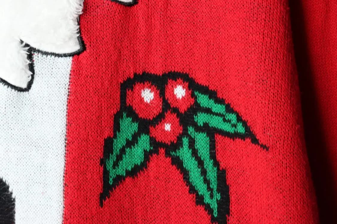 (XL-2XL) 브랜드빈티지 니트 크리스마스 산타 코믹-1629A 상품이미지5