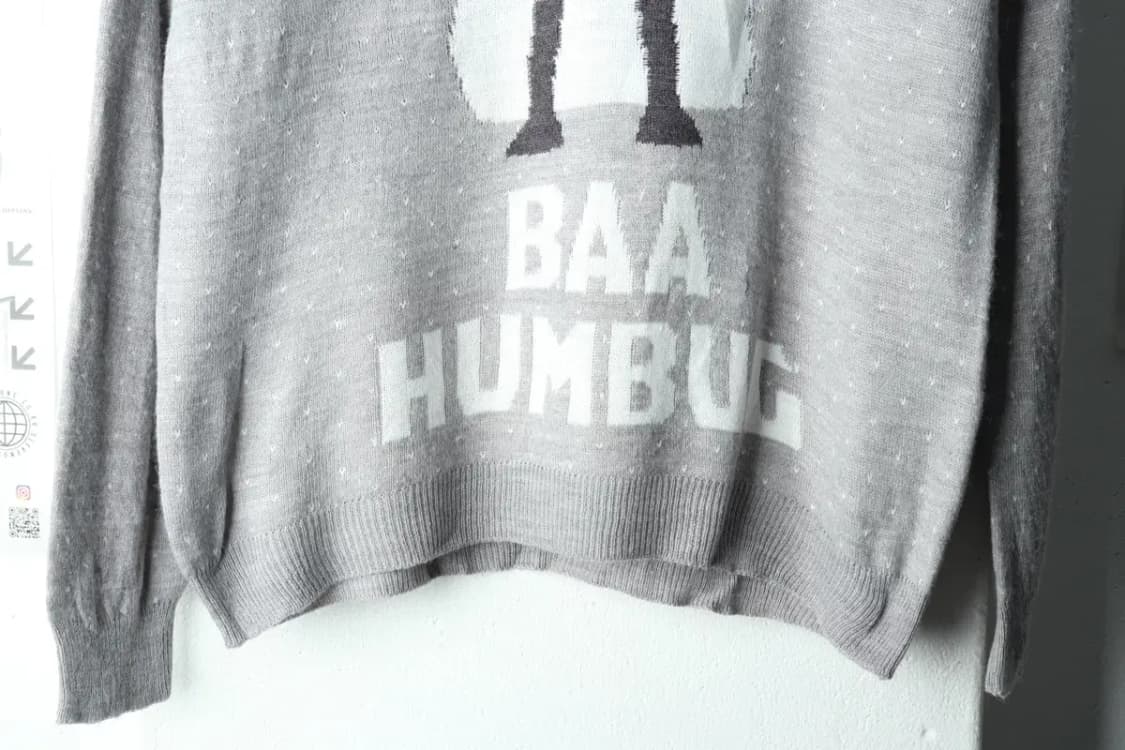 W(S-L) 브랜드빈티지 니트 크리스마스 양-1629B 상품이미지4