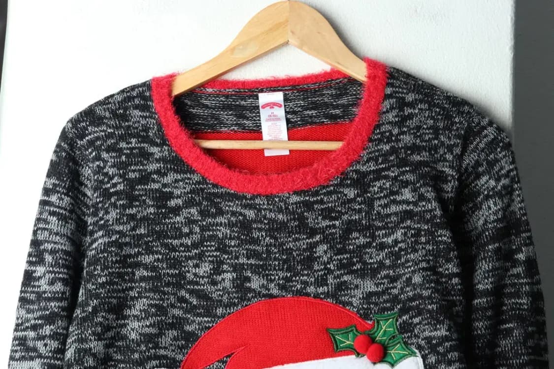 W(M-L) 브랜드빈티지 니트 크리스마스 산타-1629E 상품이미지3