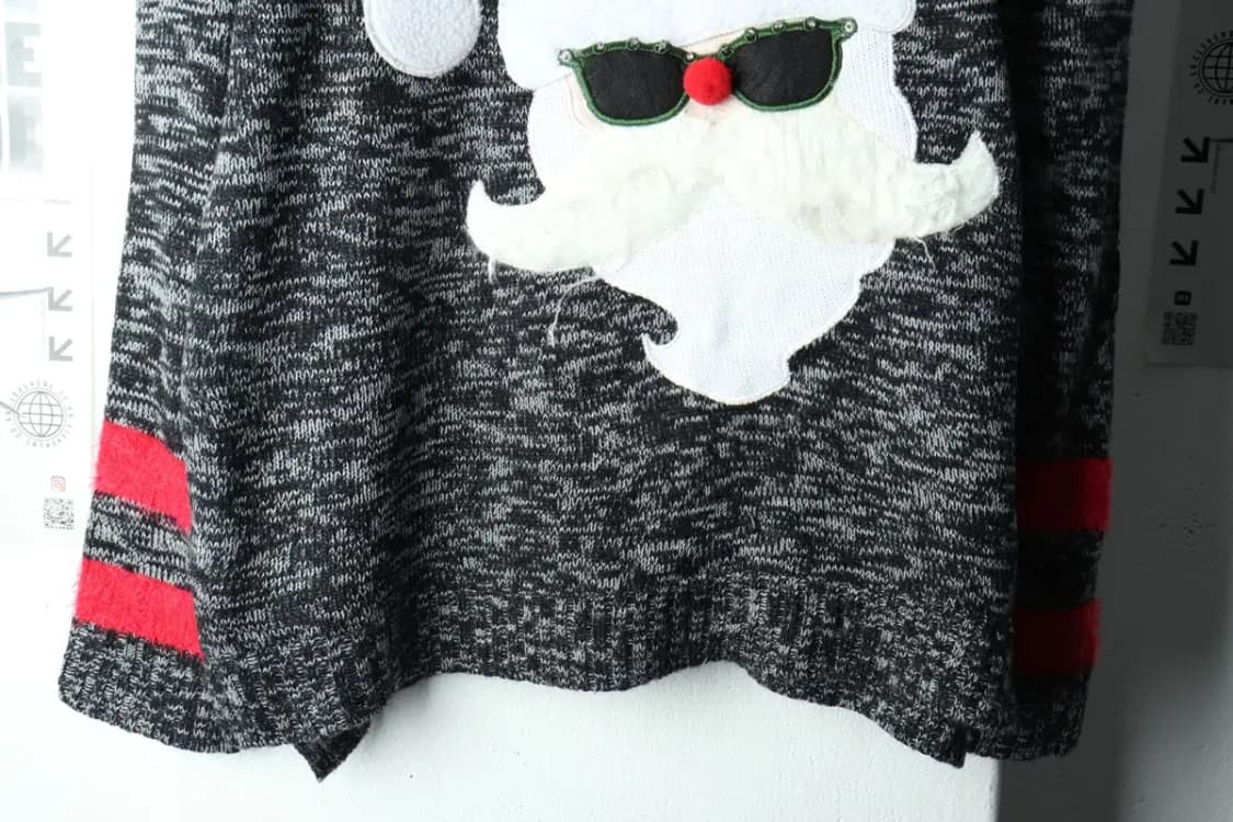 W(M-L) 브랜드빈티지 니트 크리스마스 산타-1629E 상품이미지4