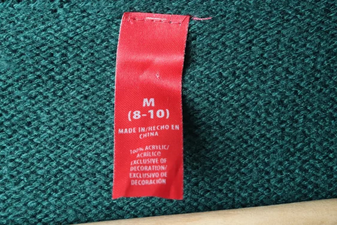 W(M-L) 브랜드빈티지 니트 크리스마스 조끼 가디건 트리-162A2 상품이미지5