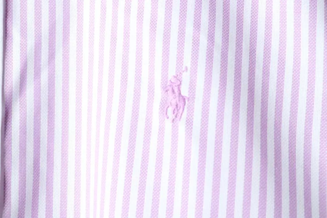 (L-XL) 폴로 랄프로렌 셔츠 남방 스트라이프 퍼플 포니-163A0 상품이미지5