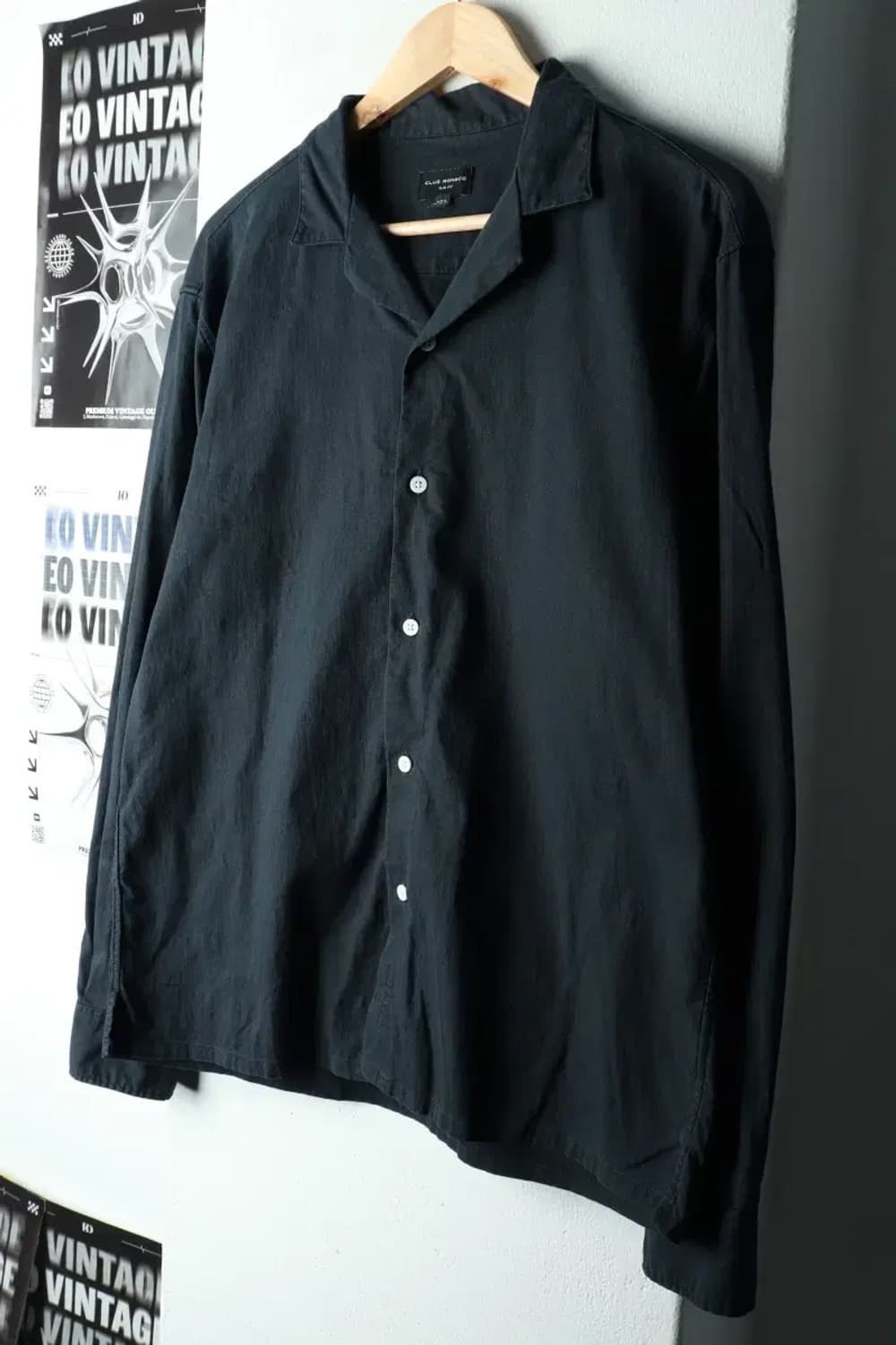 (M-L) 클럽모나코 셔츠 남방 한섬 네이비 린넨 마-163A2 상품이미지1