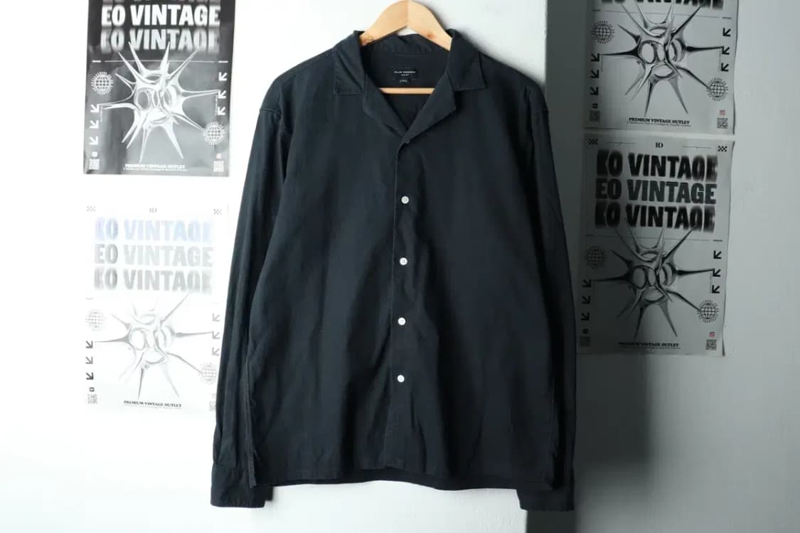 (M-L) 클럽모나코 셔츠 남방 한섬 네이비 린넨 마-163A2 상품이미지2