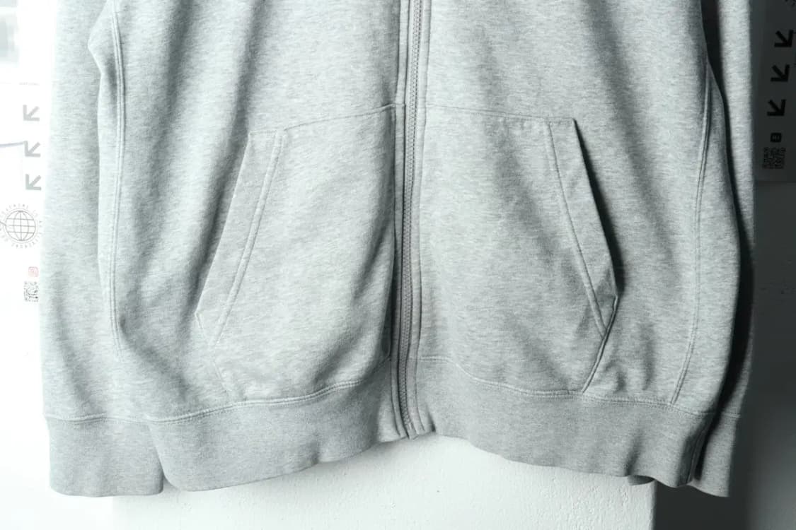 (XL) 나이키 후드집업 그레이 올드스쿨-163A3 상품이미지4