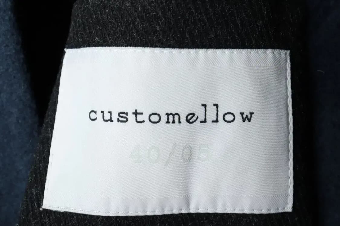 (XL) 커스텀멜로우 코트자켓 네이비 울-163A6 상품이미지5