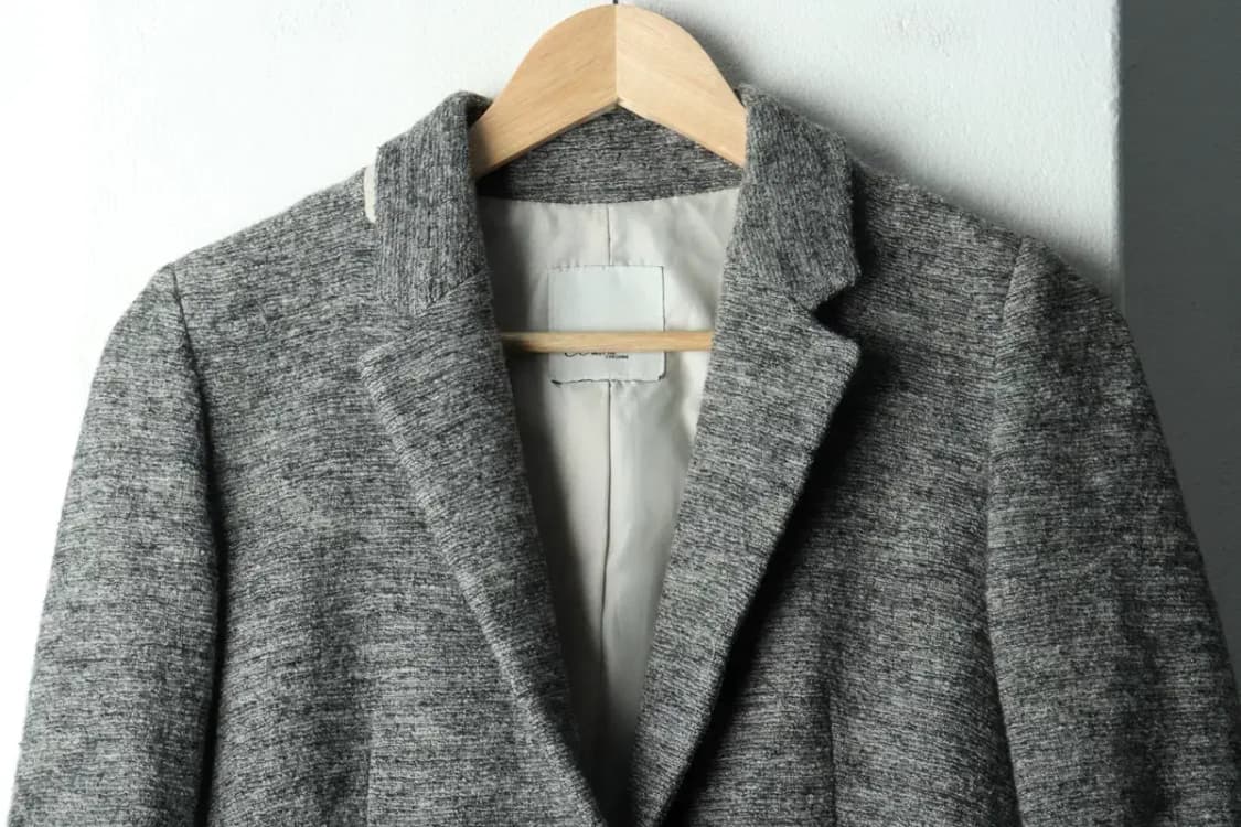 W(S-M) 주크 쥬크 코트자켓 싱글 그레이 울-163A7 상품이미지3