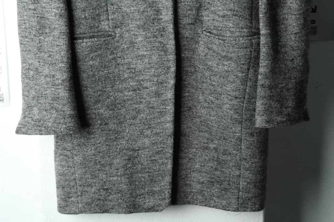 W(S-M) 주크 쥬크 코트자켓 싱글 그레이 울-163A7 상품이미지4