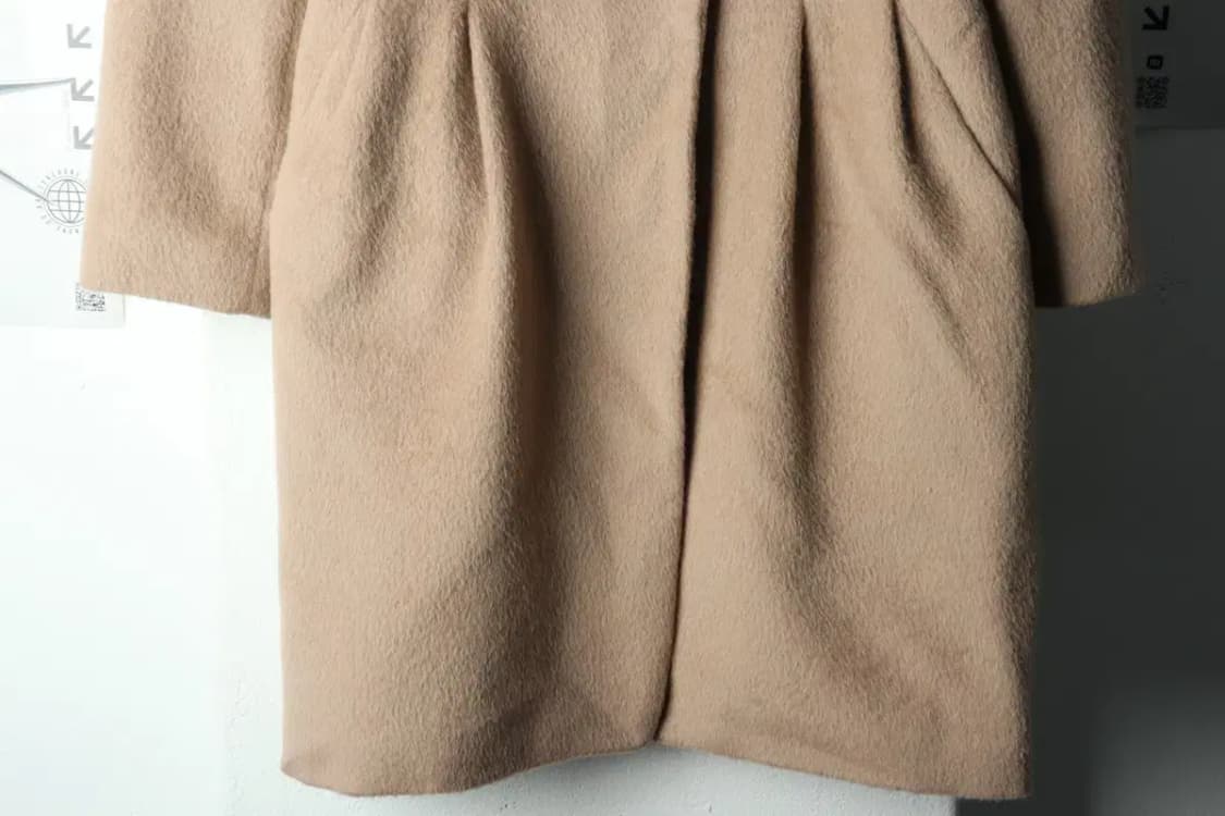 W(S-M) 코트자켓 한섬 알파카 핑크-163A9 상품이미지4