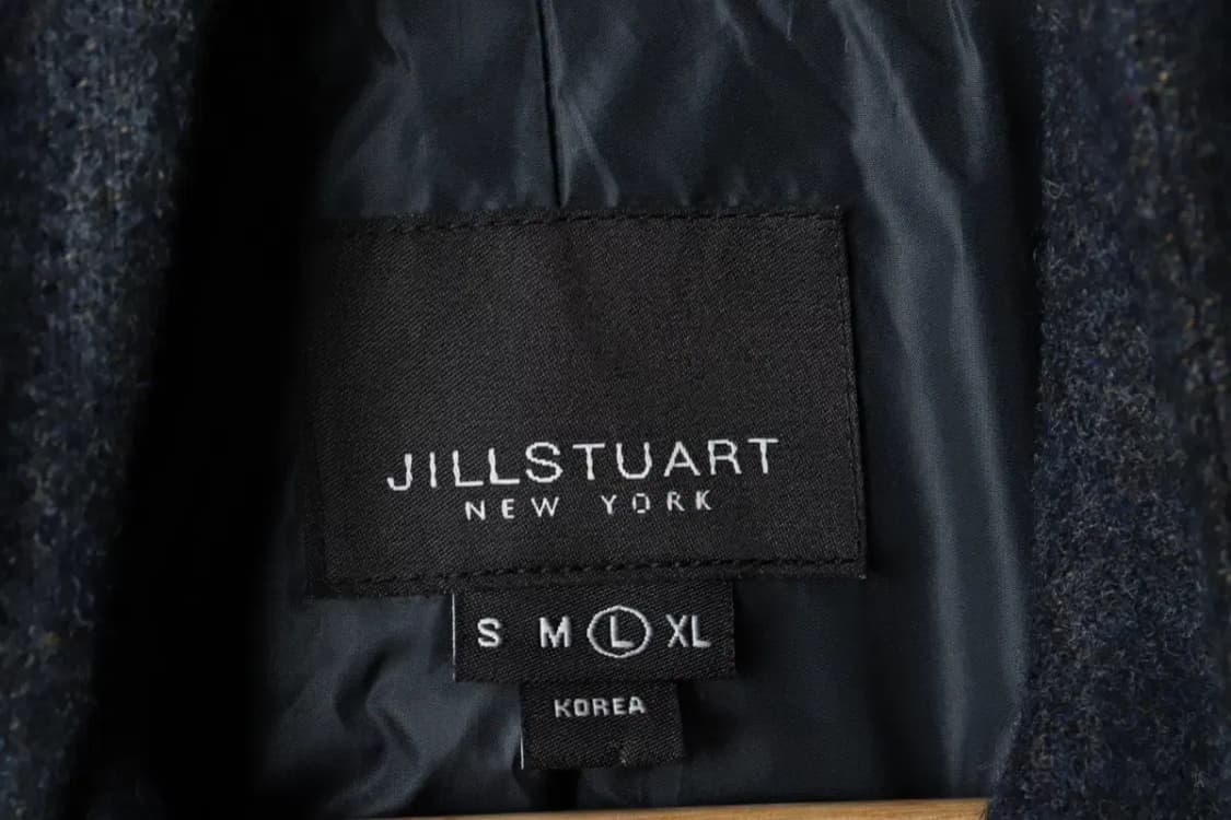 (L) 질스튜어트 코트자켓 블루 레더 울-163AC 상품이미지6