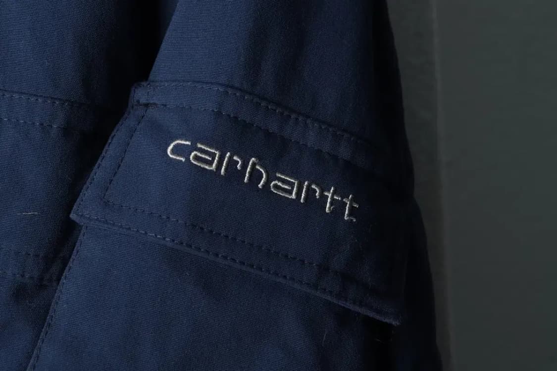 (S) 칼하트 패딩 점퍼자켓 야상 네이비 덕다운 개파카-163AE 상품이미지6