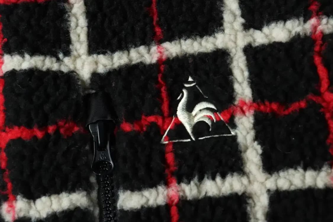 (L) 르꼬끄 패딩 점퍼자켓 리버시블 후리스 체크-163B0 상품이미지9