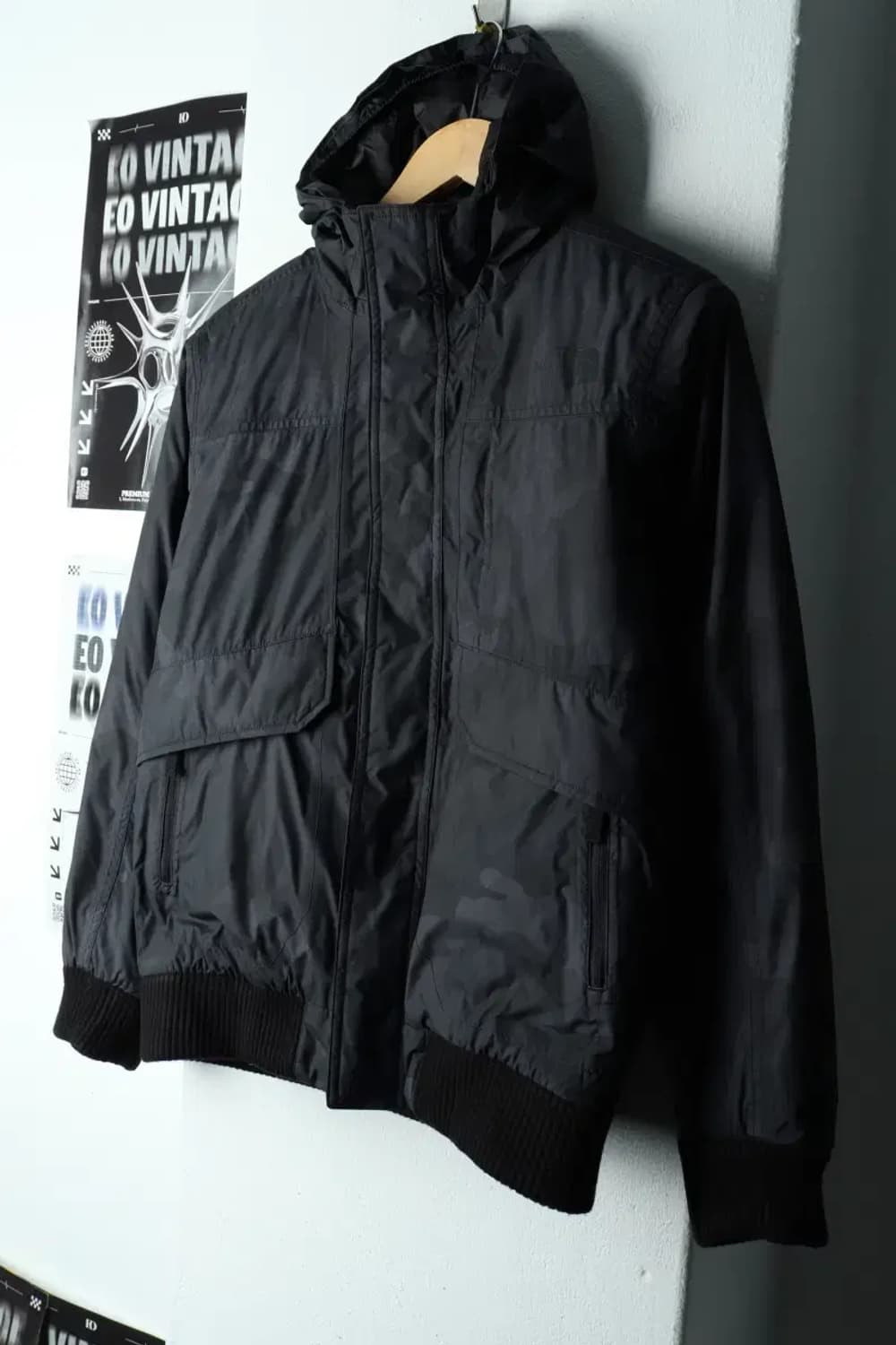 W(S) 노스페이스 패딩 점퍼자켓 덕다운 카모 올드스쿨-163B3 상품이미지1