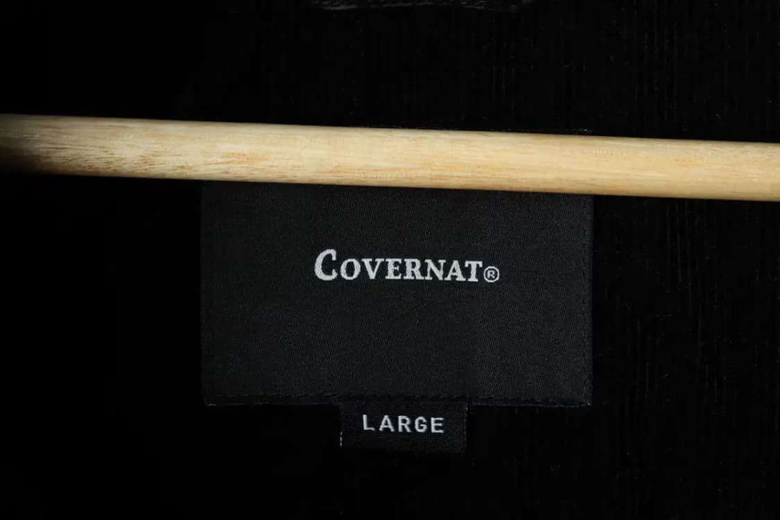 (L-XL) 커버낫 패딩 점퍼자켓 코듀로이 덕다운 블랙 푸퍼-163B6 상품이미지10