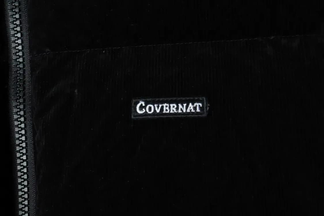 (L-XL) 커버낫 패딩 점퍼자켓 코듀로이 덕다운 블랙 푸퍼-163B6 상품이미지6