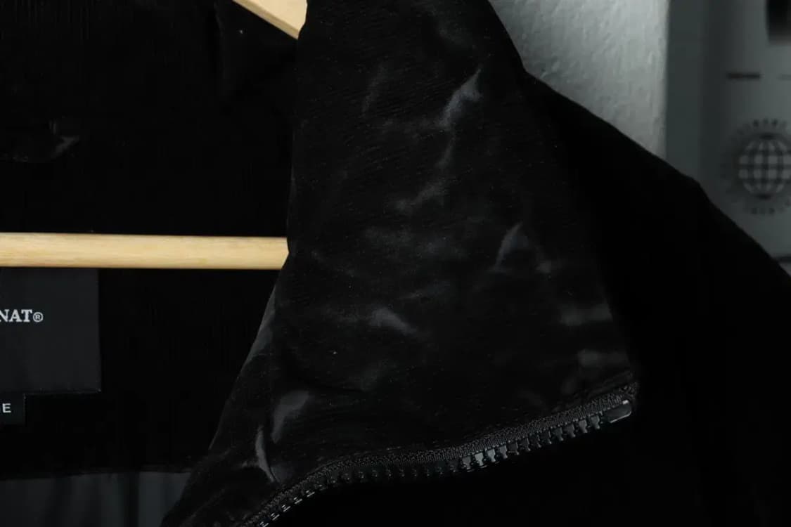 (L-XL) 커버낫 패딩 점퍼자켓 코듀로이 덕다운 블랙 푸퍼-163B6 상품이미지9