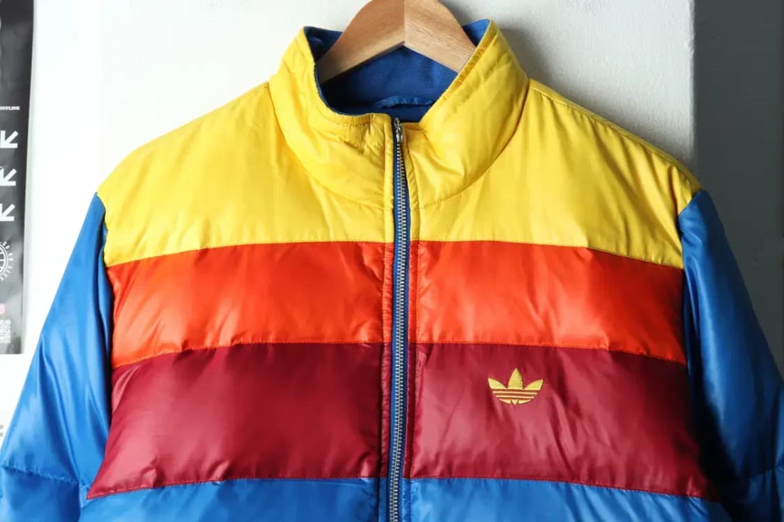 (L-XL) 아디다스 패딩 점퍼자켓 오리지널 덕다운 컬러믹스-163B9 상품이미지3