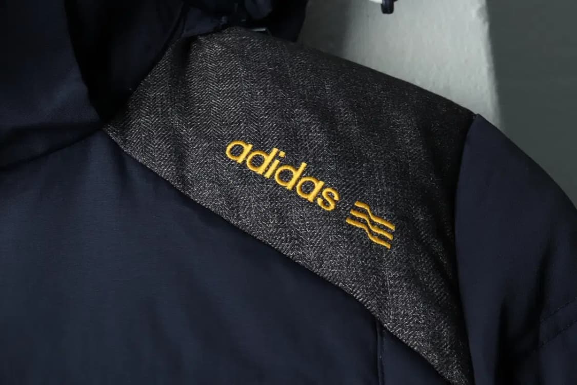 W(M) 아디다스 패딩 점퍼자켓 야상 덕다운 네이비-163BA 상품이미지5