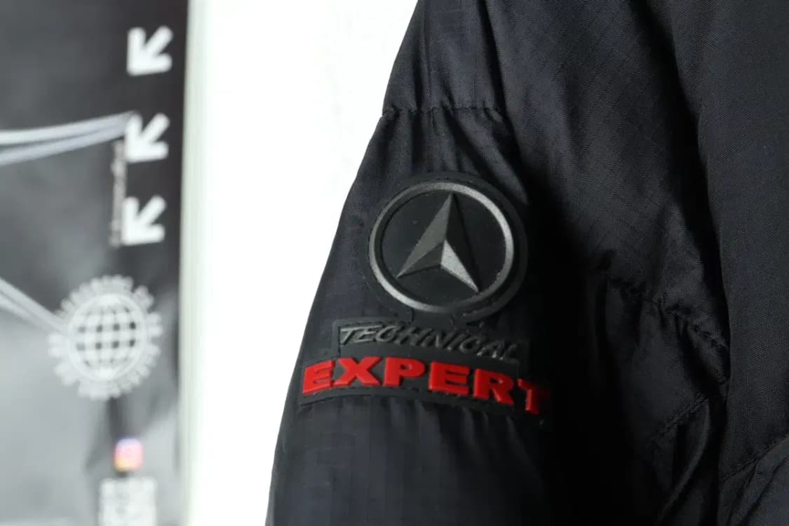 W(L) 코오롱스포츠 패딩 점퍼자켓 구스다운 블랙 한정판-163BD 상품이미지7