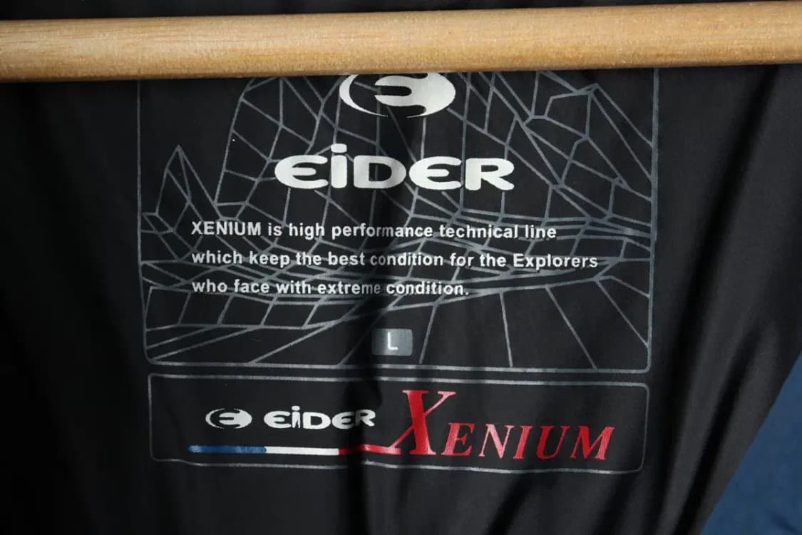 (L) 아이더 패딩 점퍼자켓 구스다운 블루 올드스쿨 대장급-163C0 상품이미지10