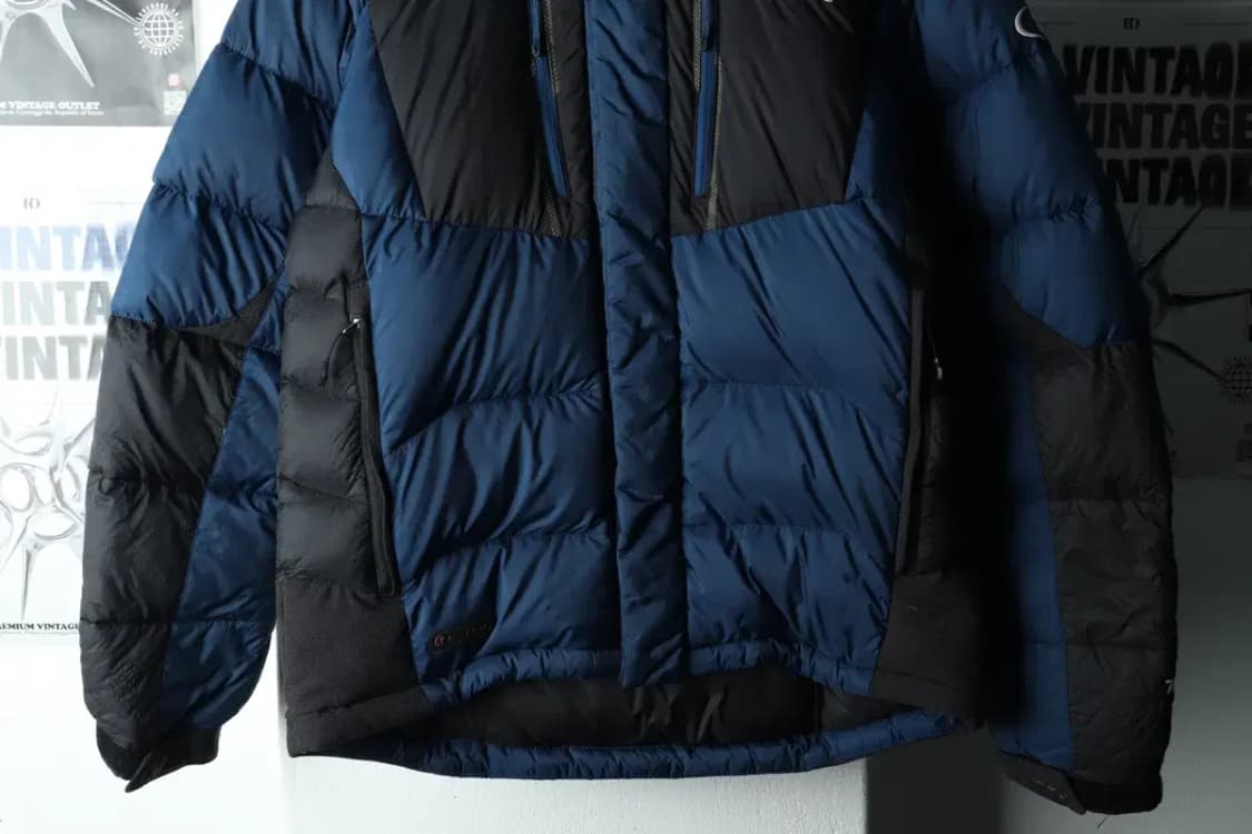 (L) 아이더 패딩 점퍼자켓 구스다운 블루 올드스쿨 대장급-163C0 상품이미지5