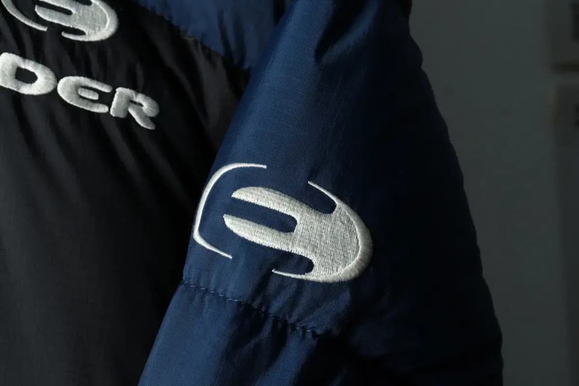 (L) 아이더 패딩 점퍼자켓 구스다운 블루 올드스쿨 대장급-163C0 상품이미지7