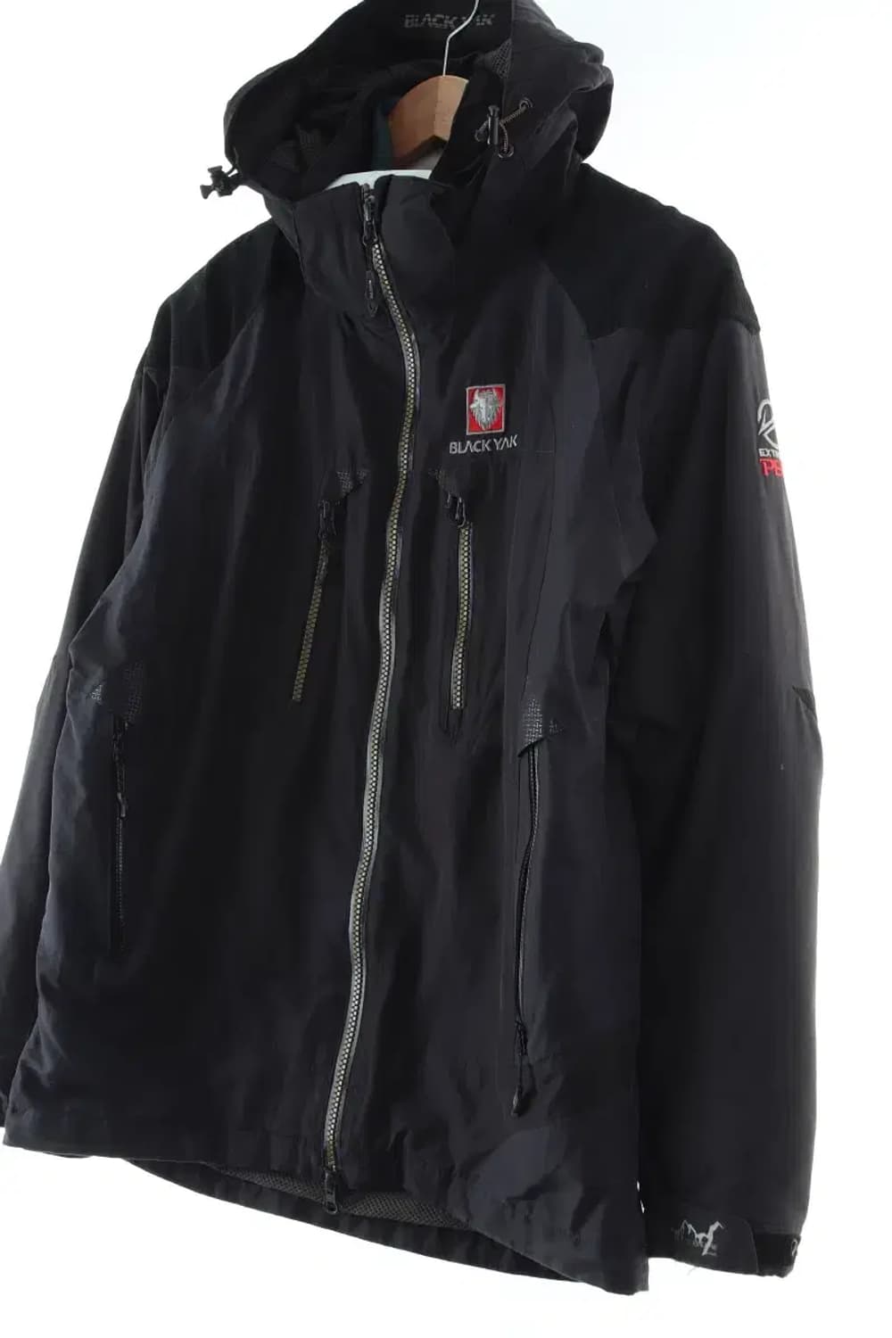(S-M) 블랙야크 패딩 점퍼자켓 풀내피 블랙 바람막이-1645A 상품이미지1