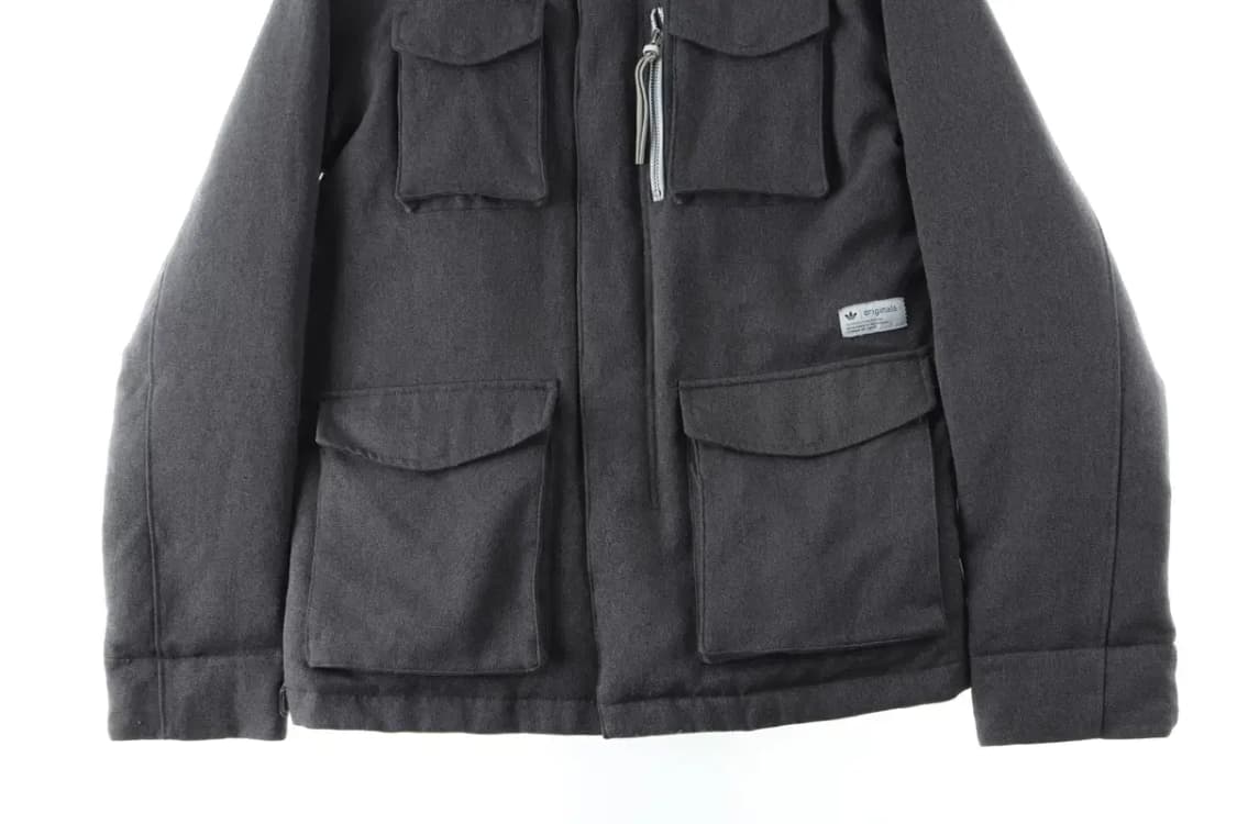 (M-L) 아디다스 패딩 점퍼자켓 4포켓 테크웨어 덕아운-1645C 상품이미지4