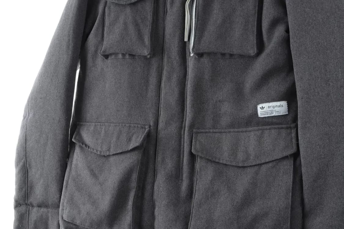 (M-L) 아디다스 패딩 점퍼자켓 4포켓 테크웨어 덕아운-1645C 상품이미지5