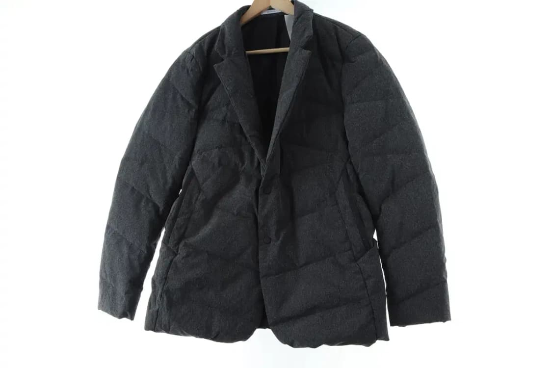 (L) 지오지아 패딩 점퍼자켓 테일러 덕다운 차콜-1645D 상품이미지2