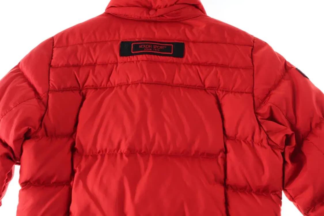 W(M) 코오롱스포츠 패딩 점퍼자켓 레드 대장급 빵빵 기능성-1645E 상품이미지7