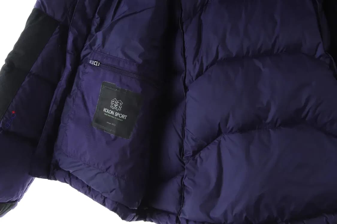 W(S) 코오롱스포츠 패딩 점퍼자켓 대장급 구스다운 희귀-16460 상품이미지7