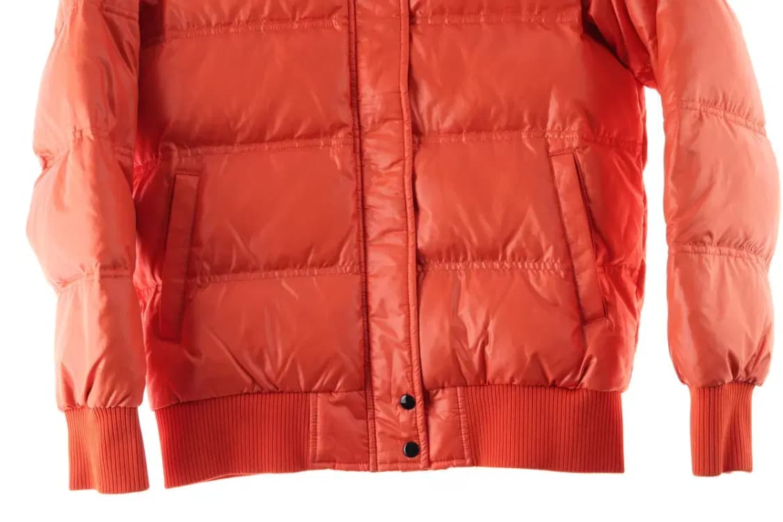 W(M) 아디다스 패딩 점퍼자켓 주황 덕다운 올드스쿨 따뜻-16462 상품이미지4