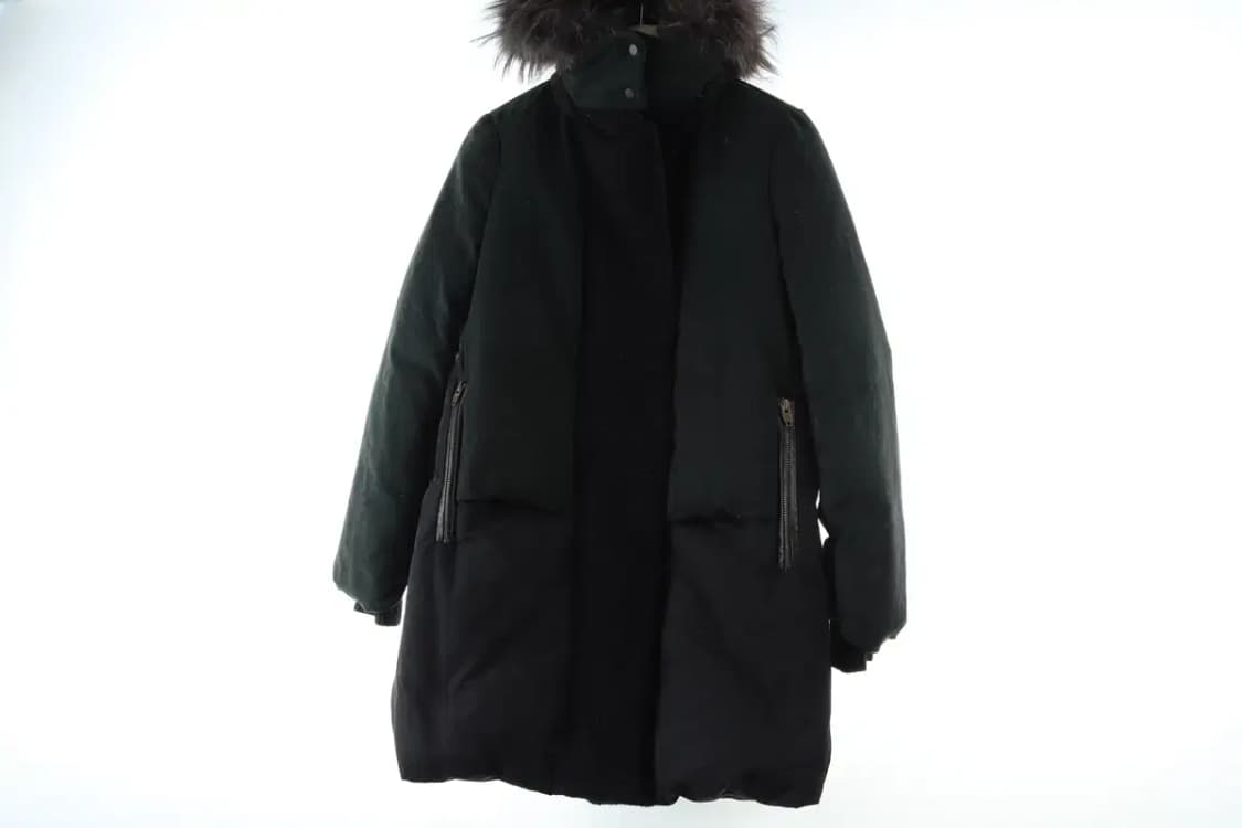 W(S) 시스템 패딩 점퍼자켓 스웨이드 세무 덕다운 롱-16464 상품이미지2