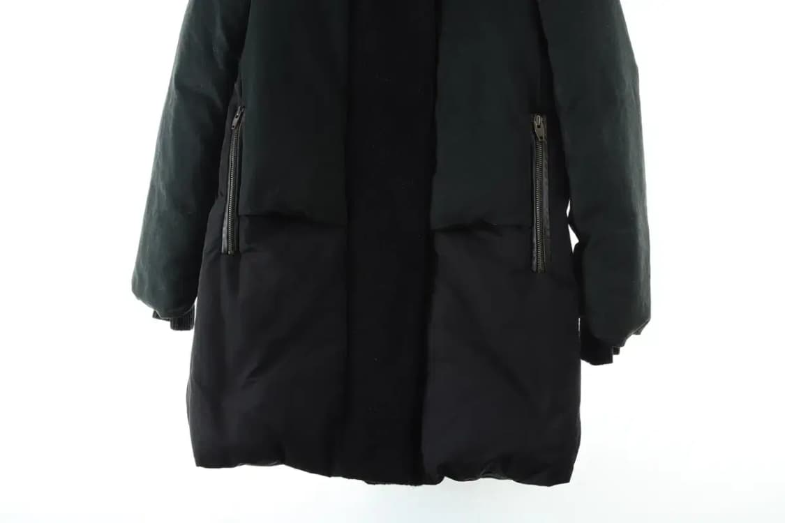 W(S) 시스템 패딩 점퍼자켓 스웨이드 세무 덕다운 롱-16464 상품이미지4