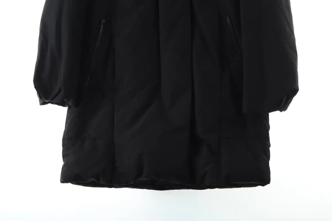 W(M) 더아이잗 패딩 점퍼자켓 털 따뜻 롱 블랙-16465 상품이미지4