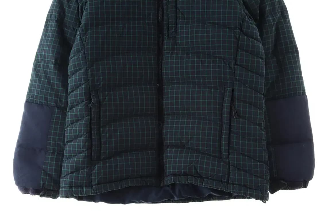 W(S-M) 디스커버리 패딩 점퍼자켓 체크 덕다운 올드스쿨-16467 상품이미지4