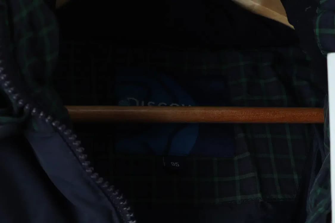 W(S-M) 디스커버리 패딩 점퍼자켓 체크 덕다운 올드스쿨-16467 상품이미지6