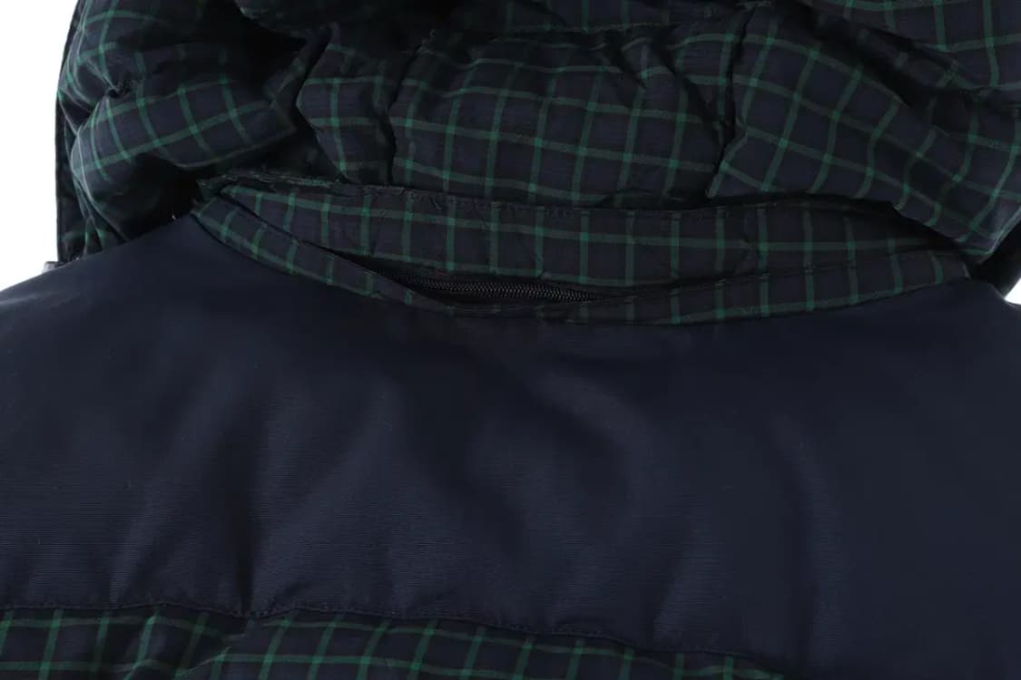 W(S-M) 디스커버리 패딩 점퍼자켓 체크 덕다운 올드스쿨-16467 상품이미지7