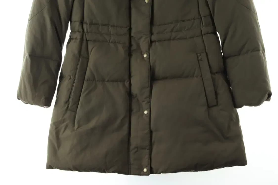 W(M) 헤지스 패딩 점퍼자켓 카키 덕다운 롱-16469 상품이미지5