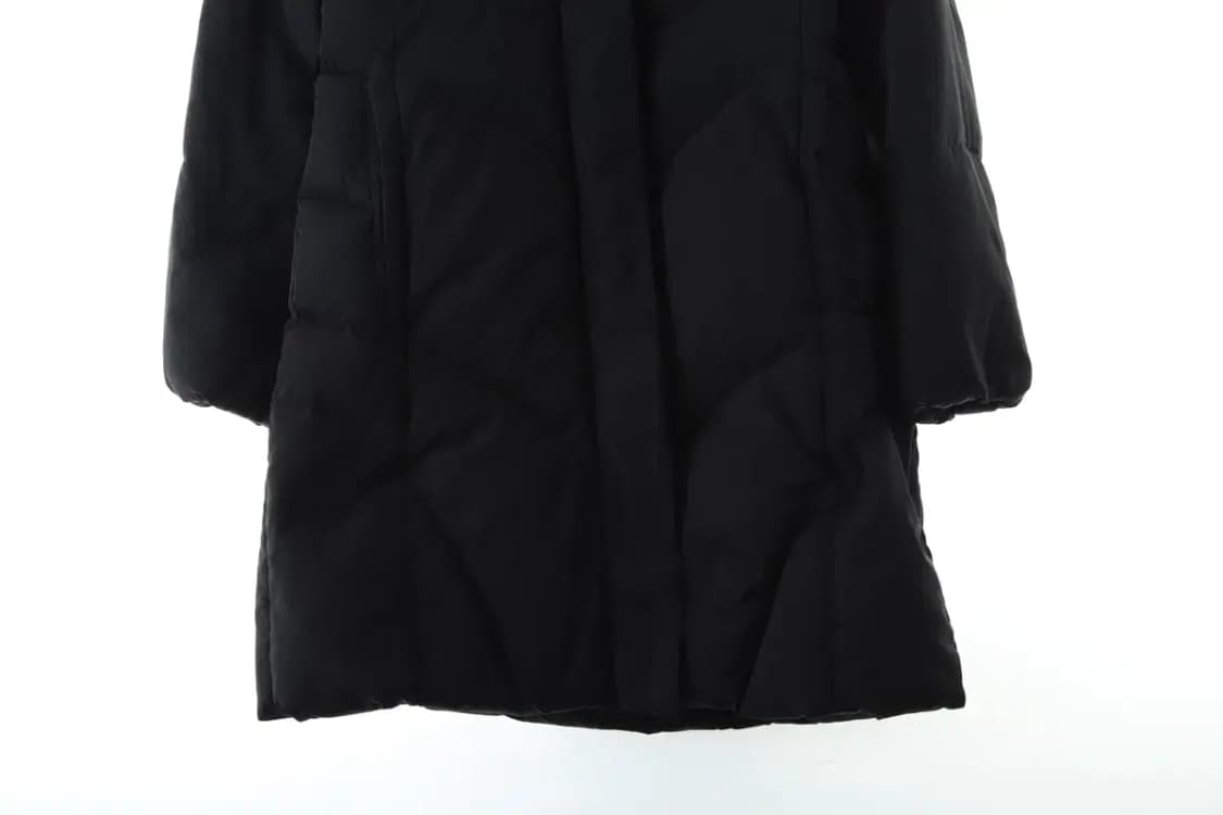 W(S) 지고트 패딩 점퍼자켓 롱 블랙 덕다운-1646A 상품이미지4