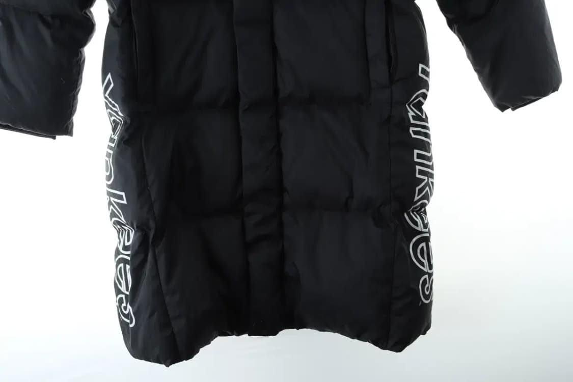 (F) MLB 엠엘비 패딩 점퍼자켓 블랙 롱 뉴욕양키즈 아동-1646E 상품이미지6