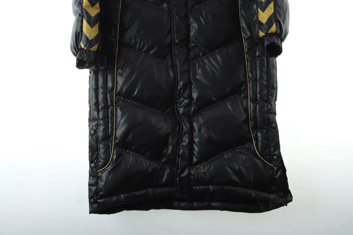 (M) 험멜 패딩 점퍼자켓 롱 금장 유광 덕다운-1646F 상품이미지4