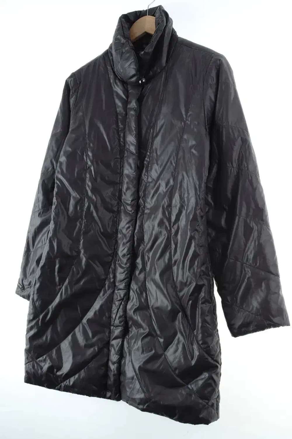 W(S-M) 타미힐피거 패딩 점퍼자켓 롱 경량 유광-16470 상품이미지1