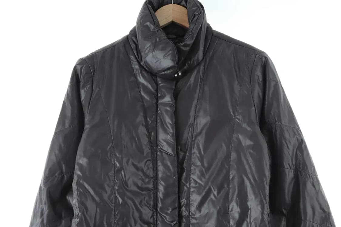 W(S-M) 타미힐피거 패딩 점퍼자켓 롱 경량 유광-16470 상품이미지3