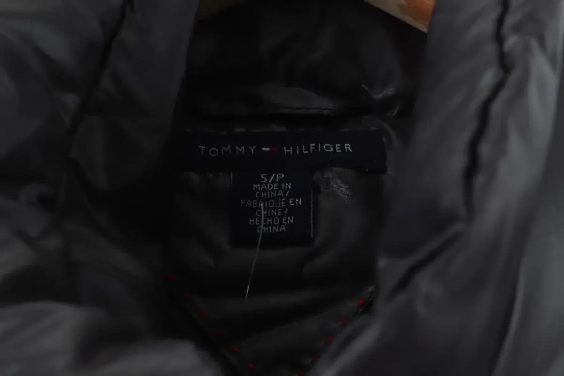 W(S-M) 타미힐피거 패딩 점퍼자켓 롱 경량 유광-16470 상품이미지5