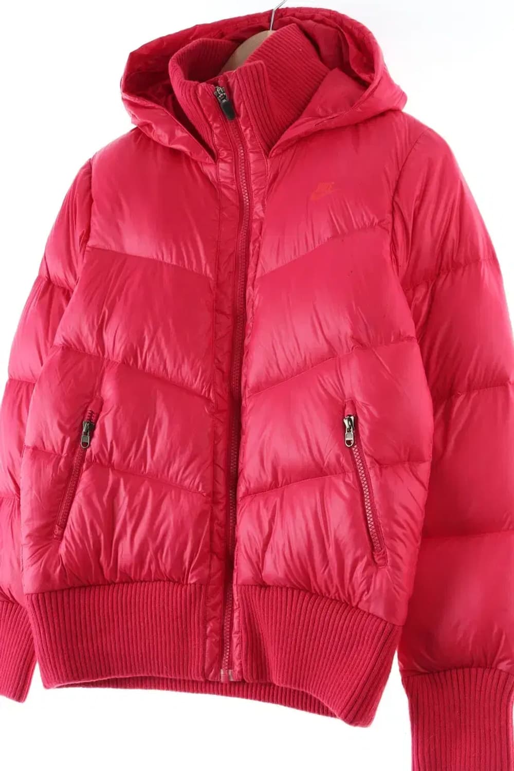 W(M) 나이키 패딩 점퍼자켓 딸기우유 Y2K 키치 덕다운-16472 상품이미지1