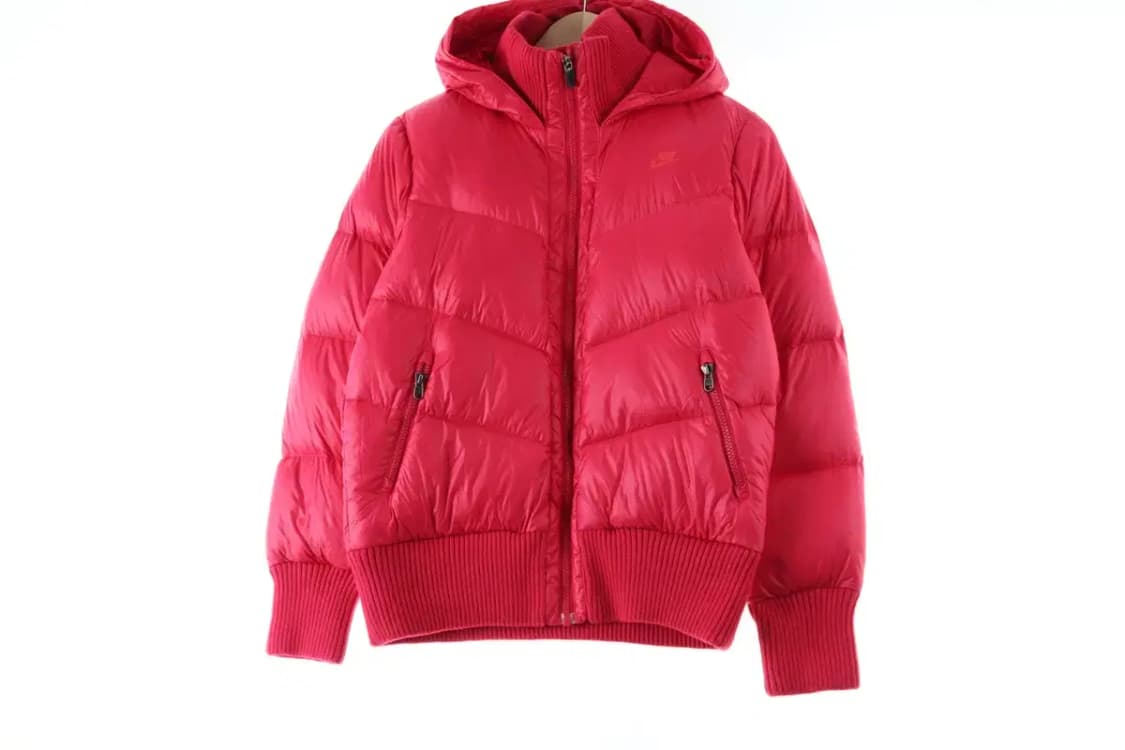W(M) 나이키 패딩 점퍼자켓 딸기우유 Y2K 키치 덕다운-16472 상품이미지2