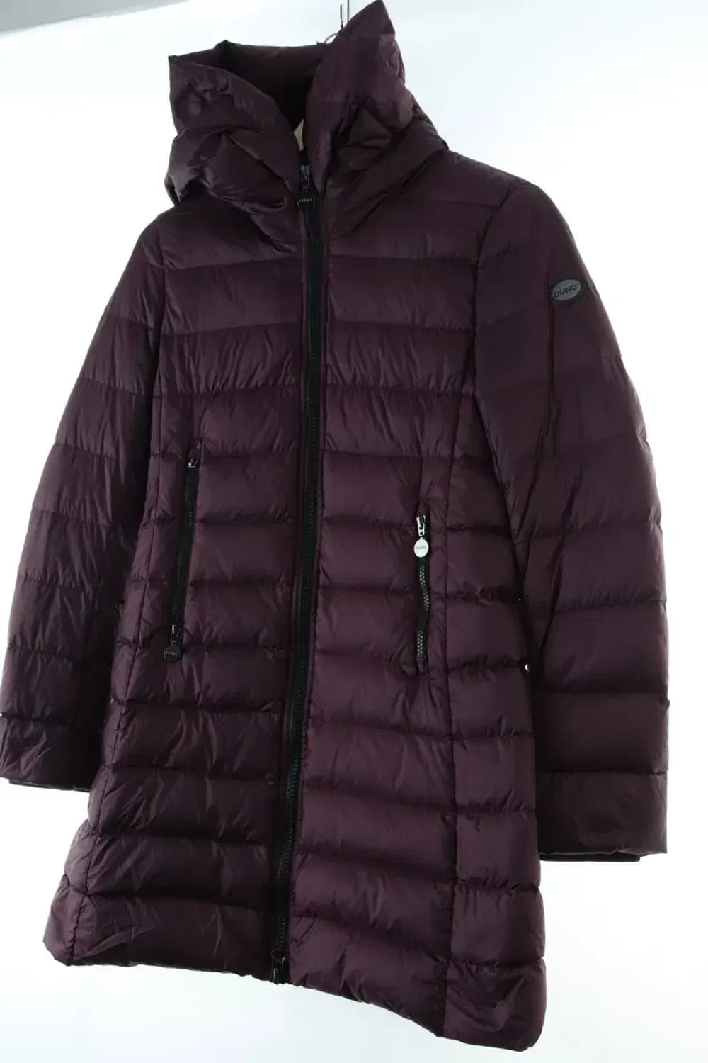 W(L-XL) 두노 패딩 점퍼자켓 롱 경량 고급 버건디-16476 상품이미지1